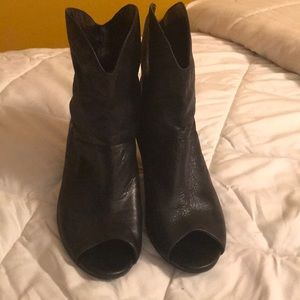 BCBG Peep Toe Booties... Toooo Cute!